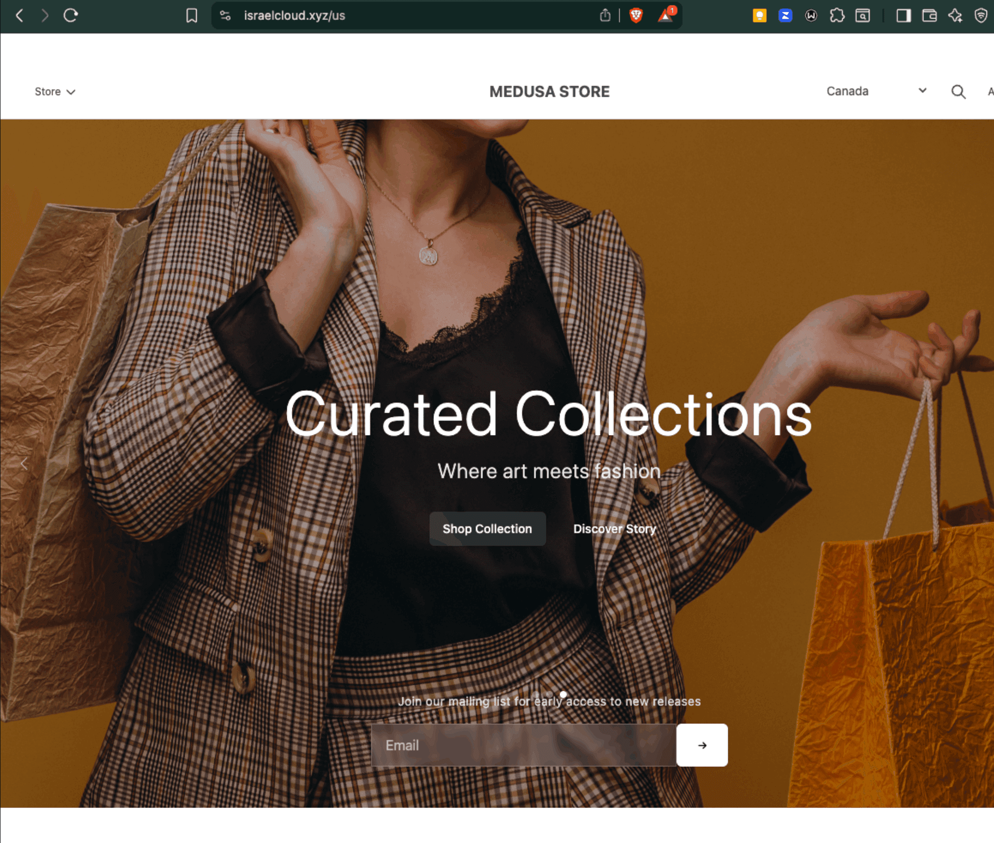 MedusaJS 2.0 E-commerce Store